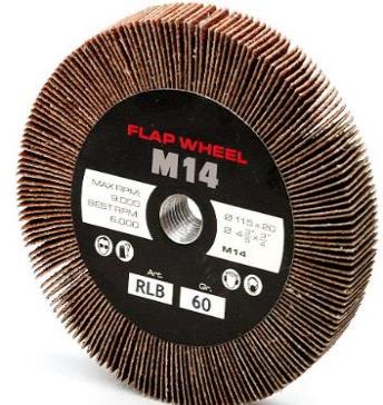 FLAP WHEELS FOR ANGLE GRINDERS