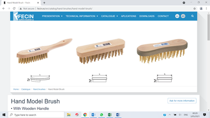 HAND BRUSHES