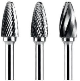 TUNGSTEN CARBIDE BURRS - ROUND TREE
