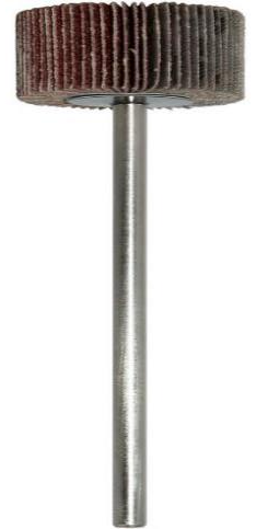 MOUNTED FLAP WHEELS - LONG SERIES SHAFT