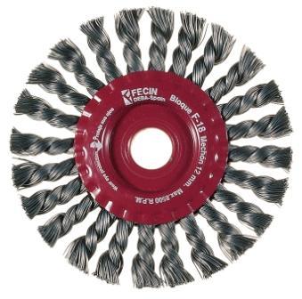 TWIST KNOT WIRE WHEELS